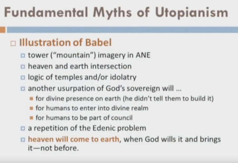 Babel & Myths of Utopianism