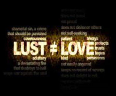 Lust does not equal love