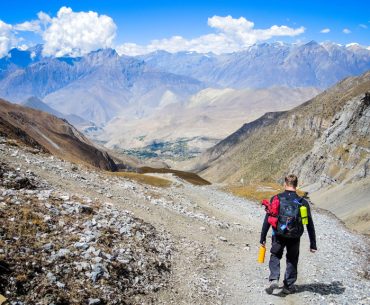 simon english trekking in Nepal Mountains