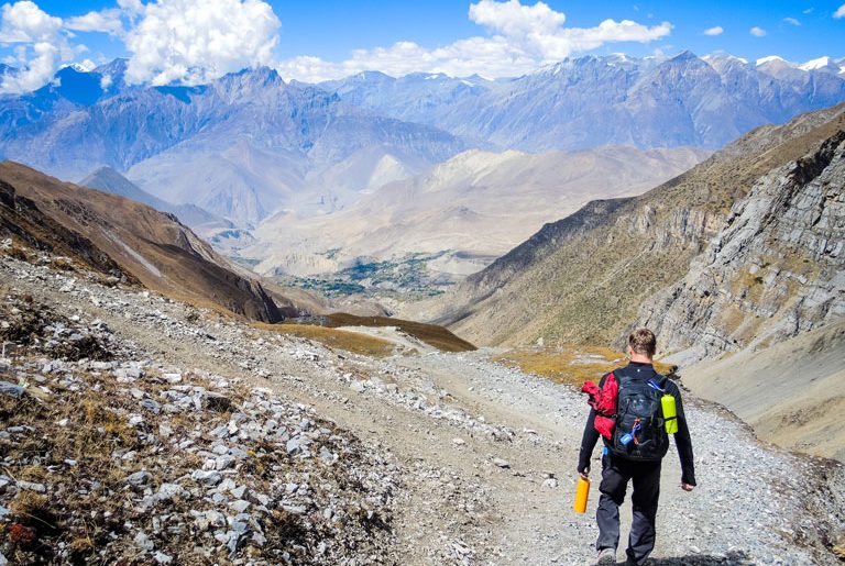 simon english trekking in Nepal Mountains