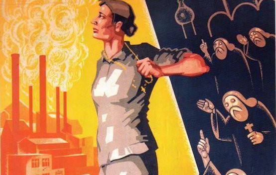 soviet anti religious propaganda posters